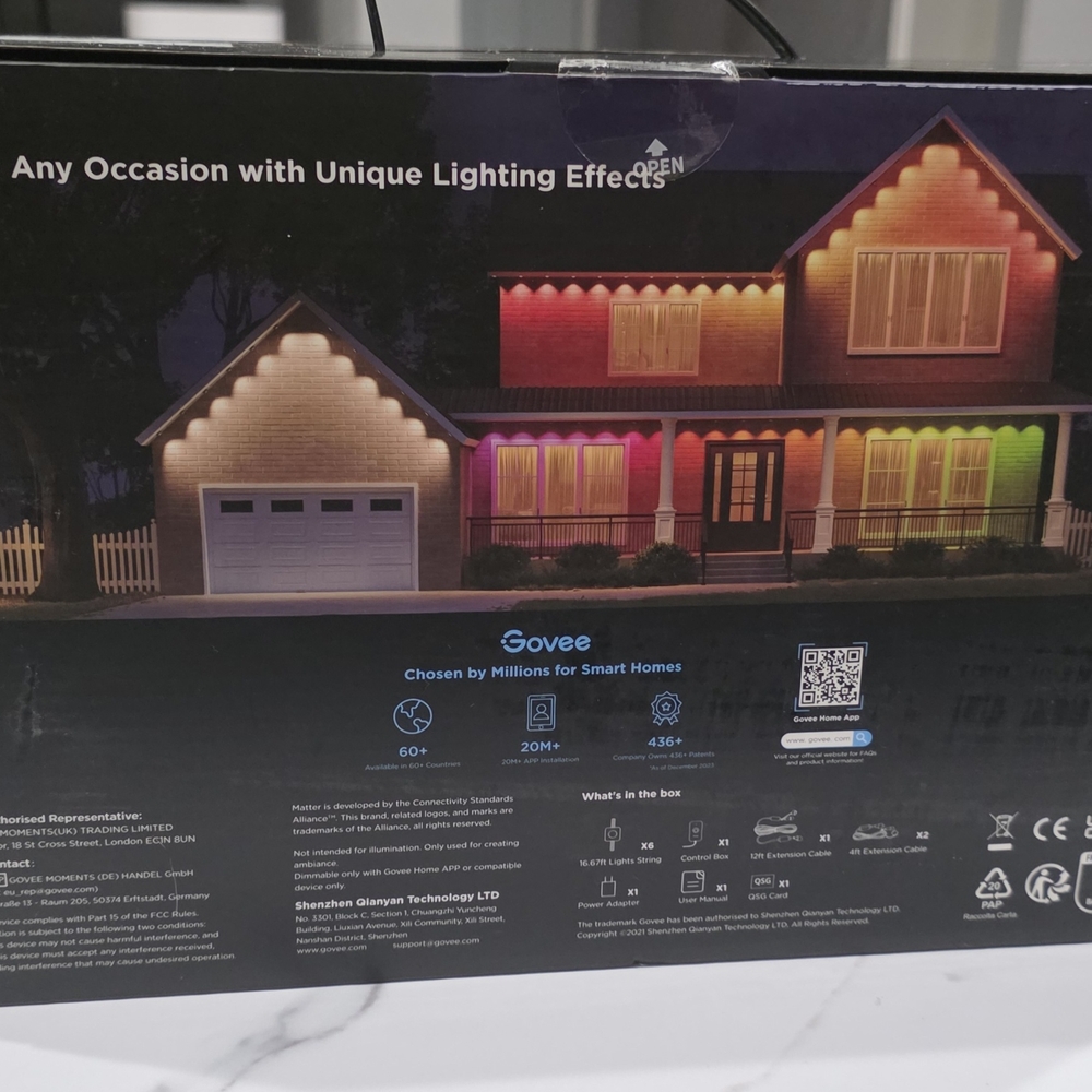 Black Party Lights for Vibrant Outdoor Displays - Picture 4 of 7